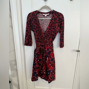 Diane Von Furstenberg cotton wrap dress